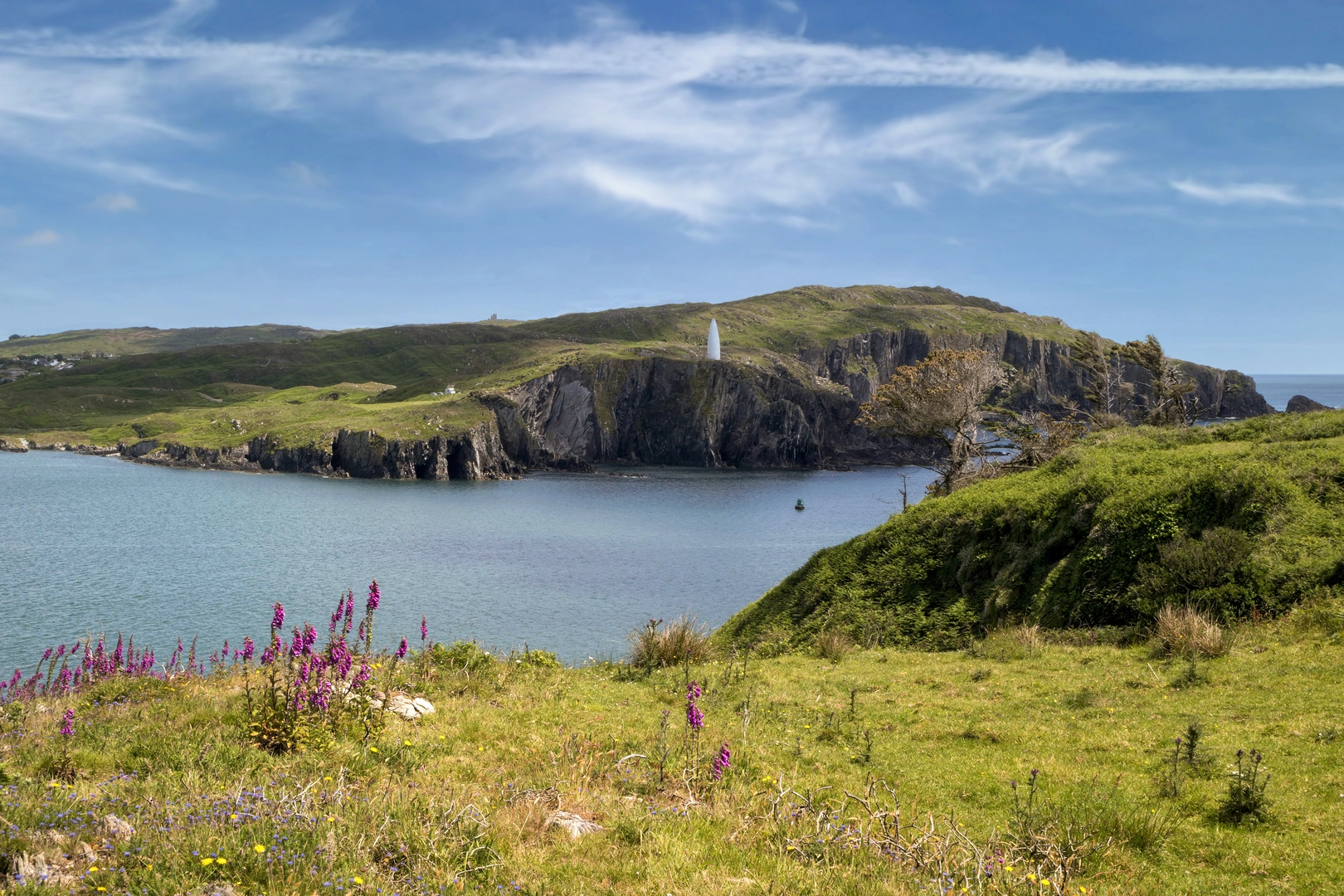 An image depicting the trail Sherkin Island 5 Red Trail and its surrounding area.