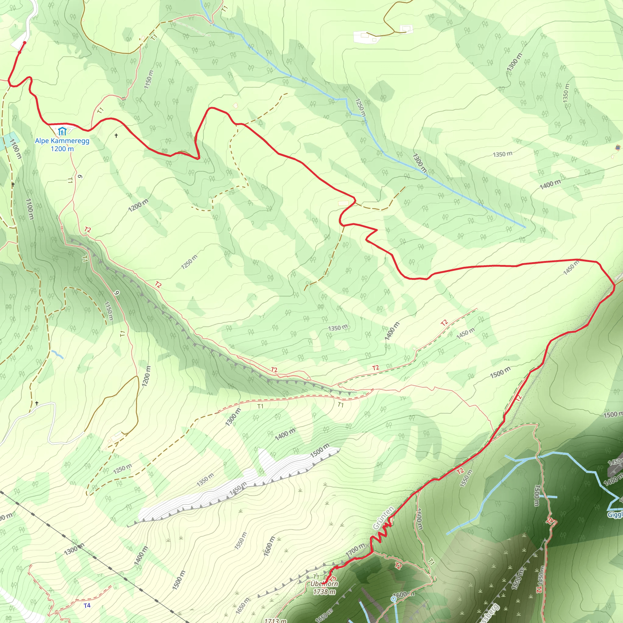 Grünten mobile static map