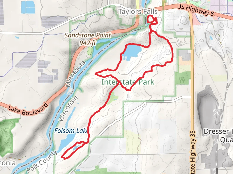Pathole Trail and Horizone Rock, Silverbrook Trail