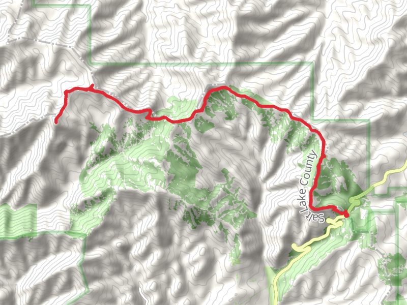 Grandview Peak via Great Western Trail