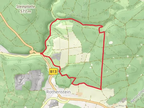 Raitenbuch Kuchentalweg and Hohllochweg