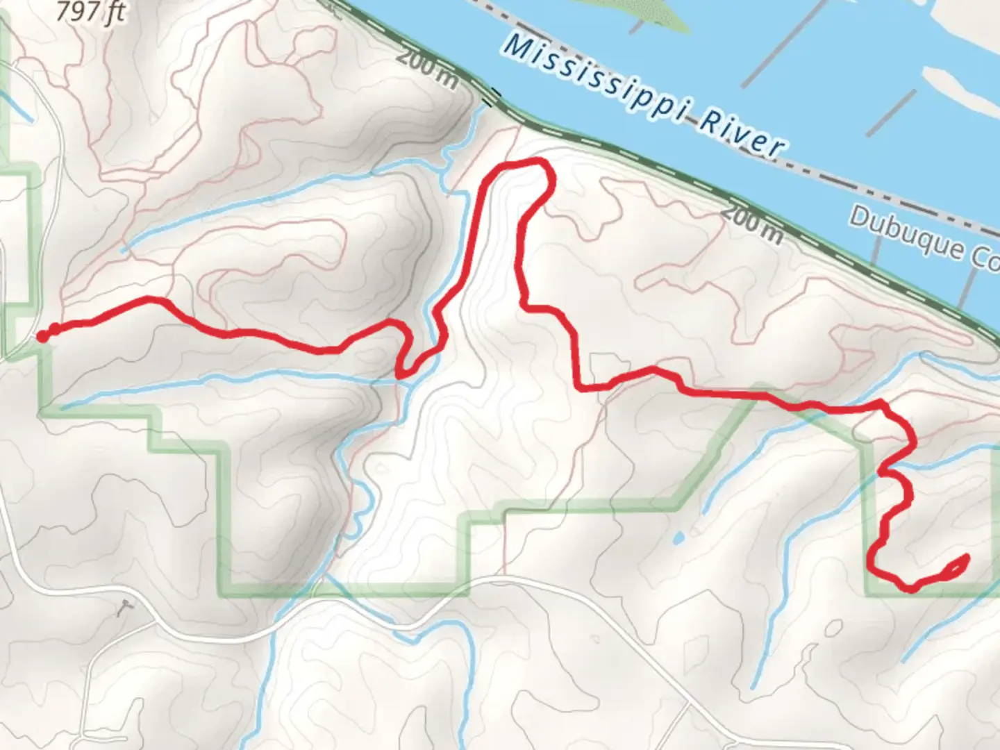 An image depicting the trail Prairie Outlook Walk and its surrounding area.