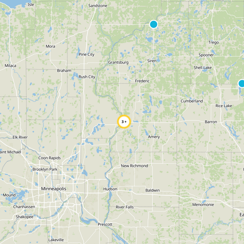 Chisago County Static Map
