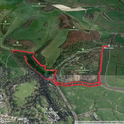 Hike from South Stoke via Swanbourne Lake