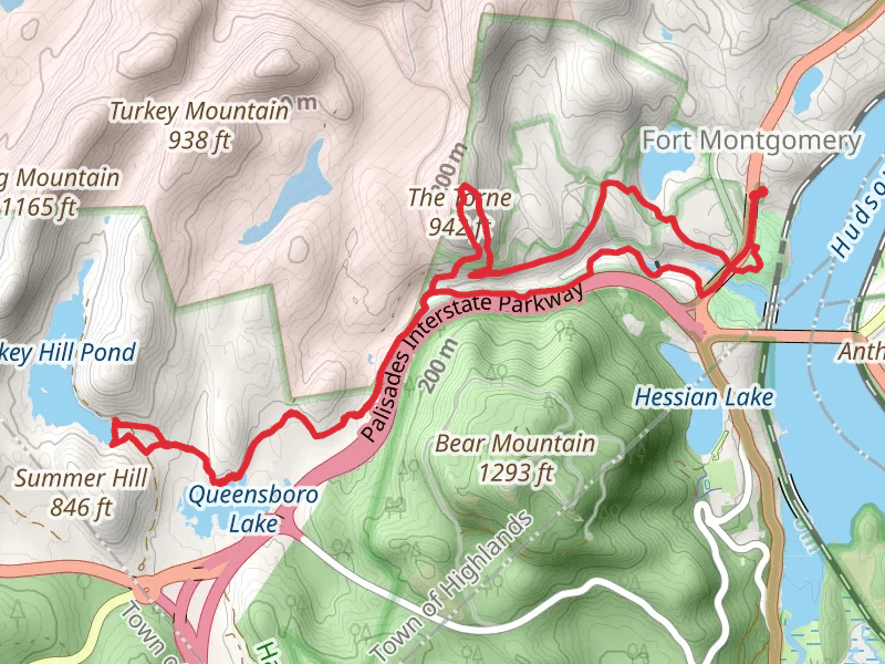 The Torne via Popolopen Gorge Trail