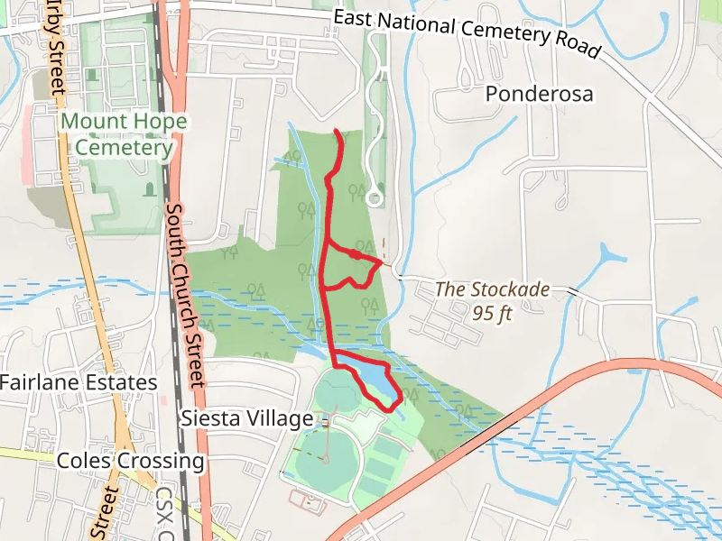Jeffries Creek and Freedom Loop Trail