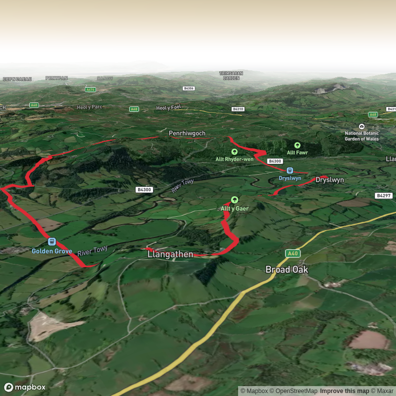 Dryslwyn, Aberglasney and Golden Grove (7)