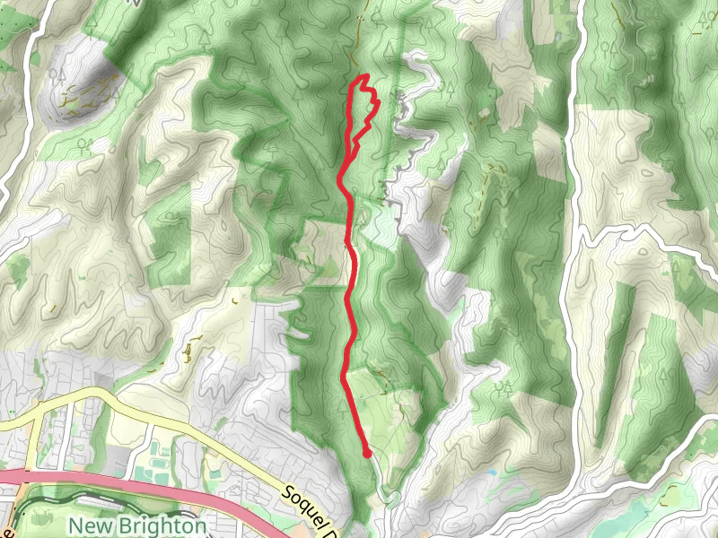 Aptos Creek and Porter Trail
