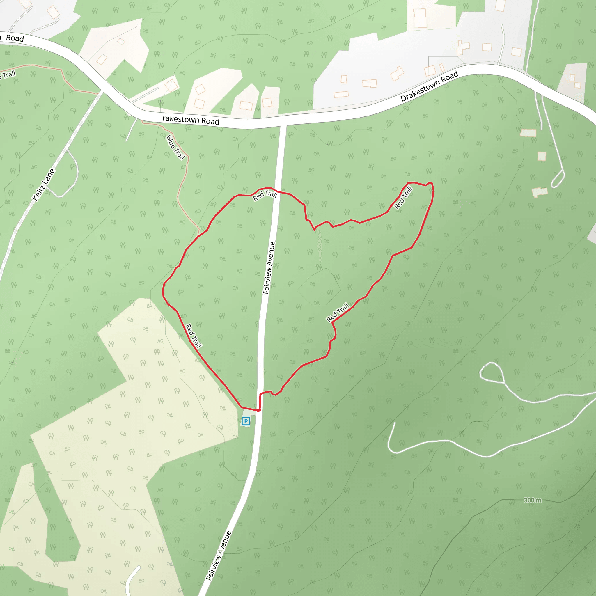 Fairview Avenue Loop mobile static map
