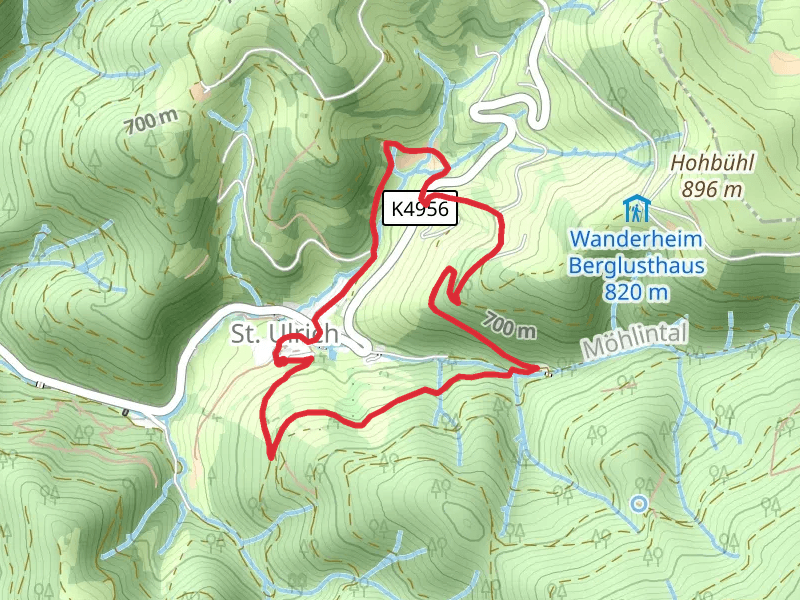 Lebensweg St Ulrich Loop