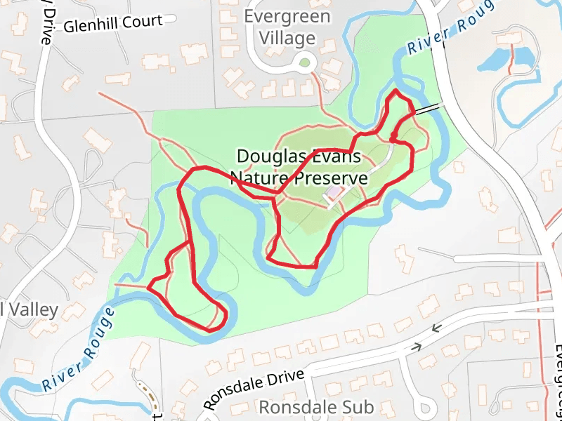 Douglas Evans Nature Preserve Loop