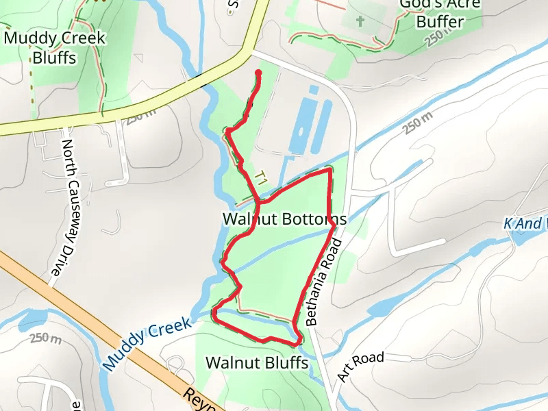 Black Walnut Bottoms Loop Trail