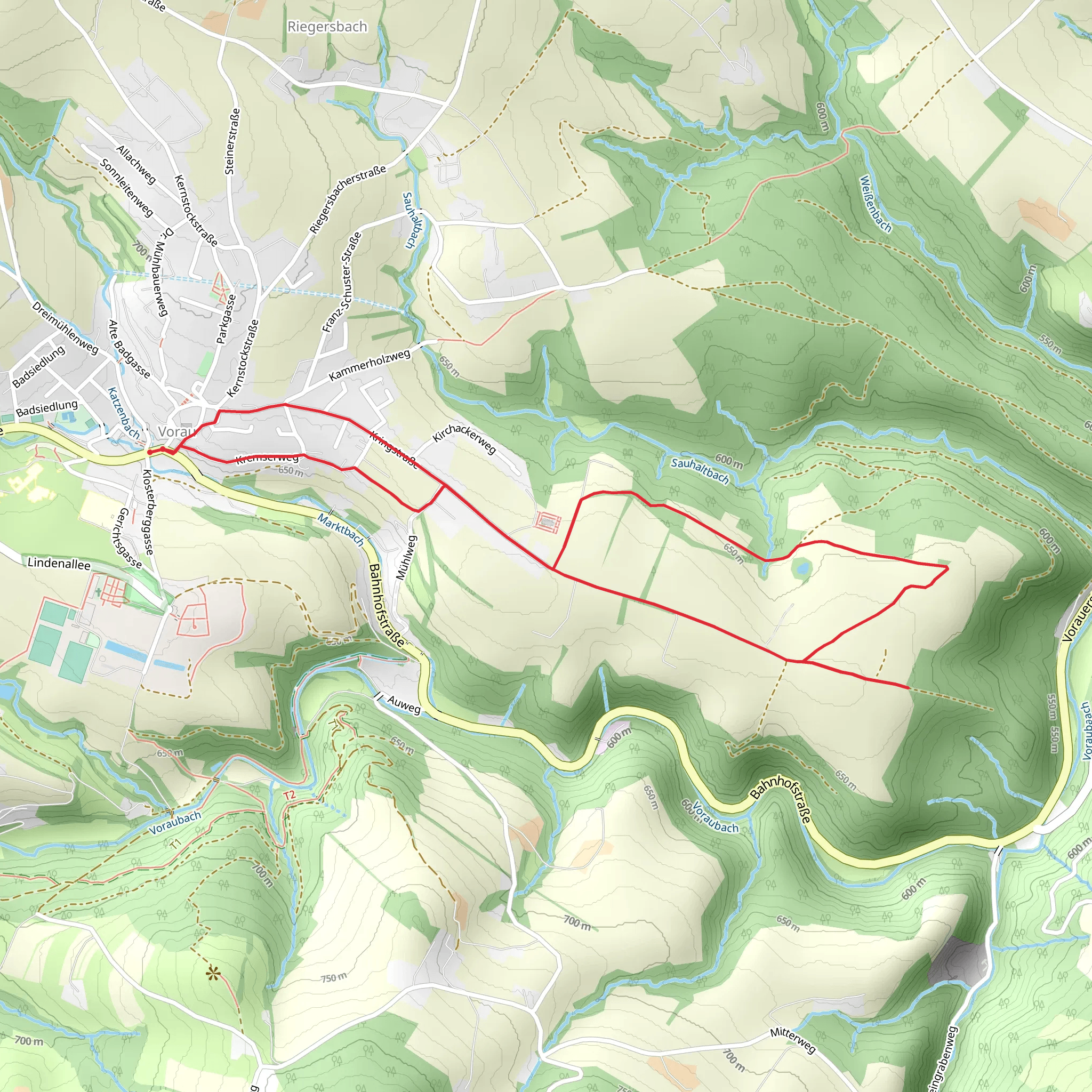 Kring Gallows Loop mobile static map