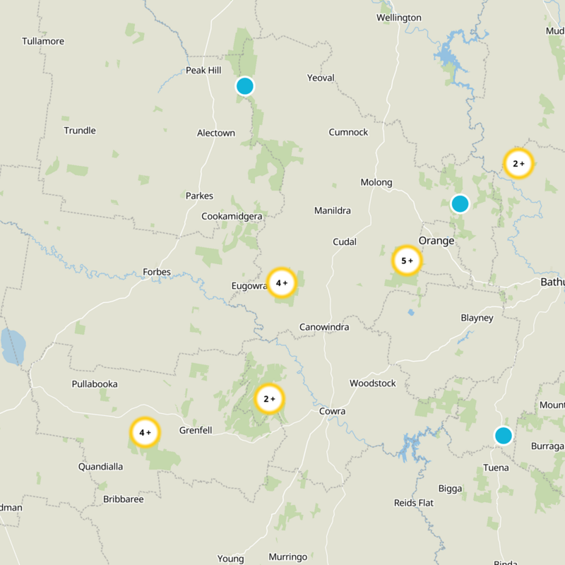 Eugowra Static Map