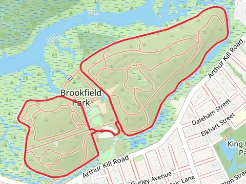 Loop around Brookfield Park