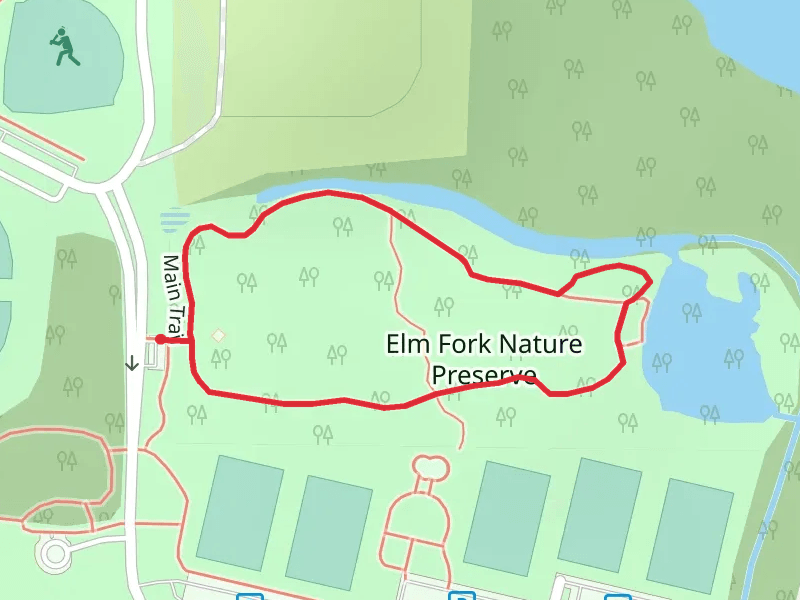 Elm Fork Nature Preserve Loop