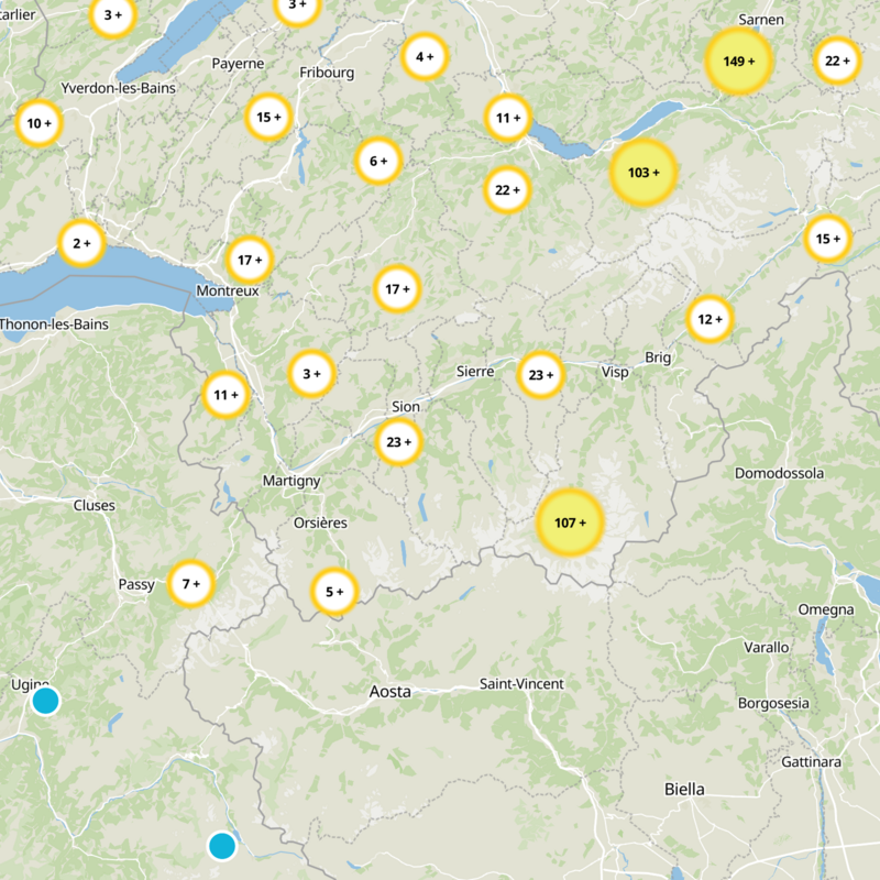 Hérens Static Map