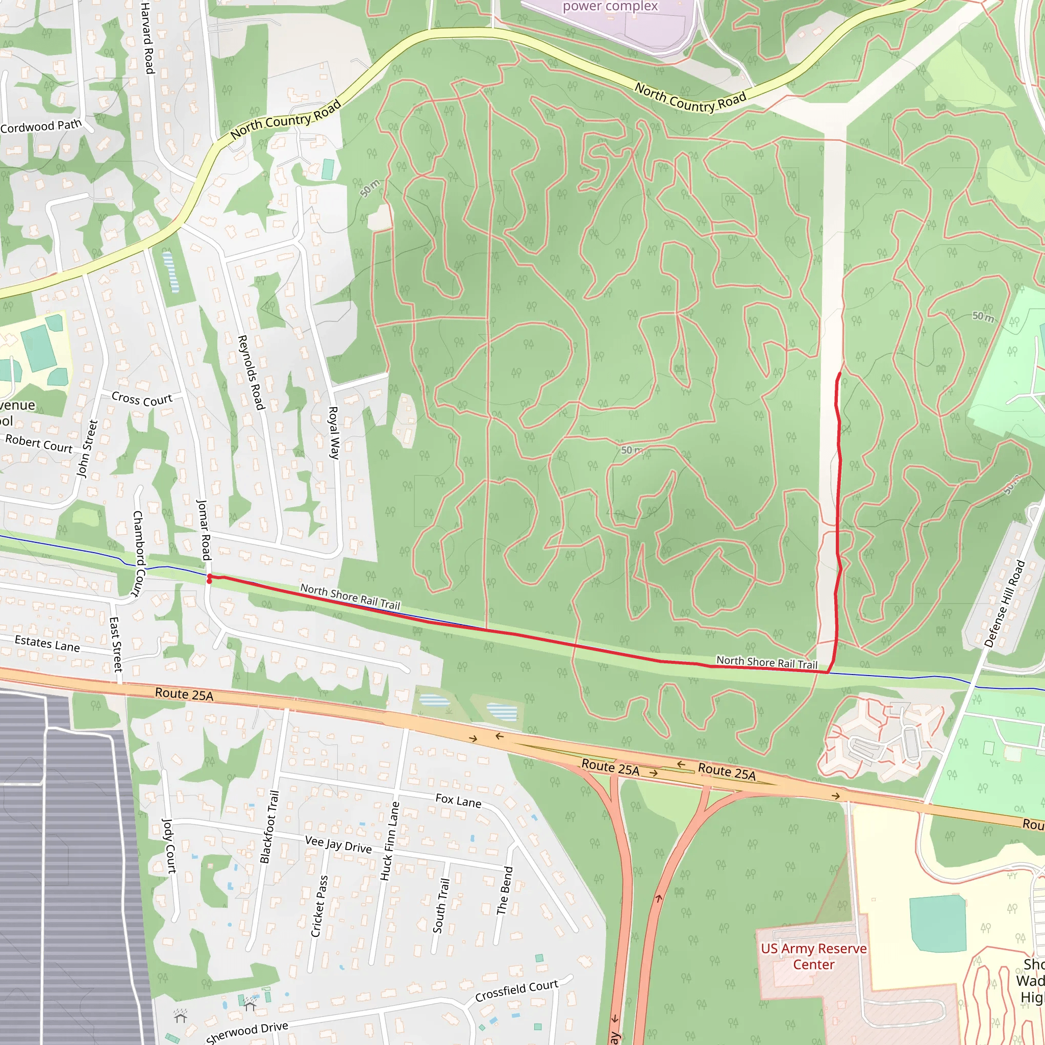 East Shoreham mobile static map