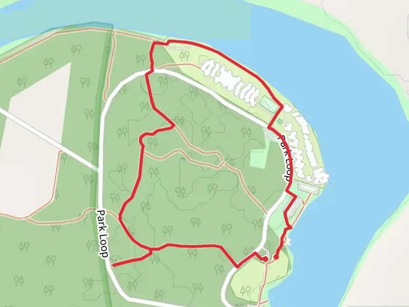 Lewis - Clark Campground and Lewis - Clark Loop Trail