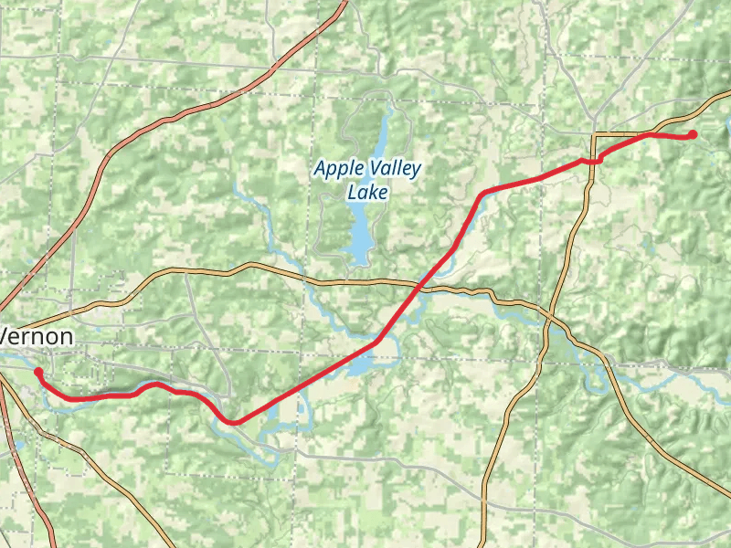 Kokosing Gap and Mohican Valley Trail