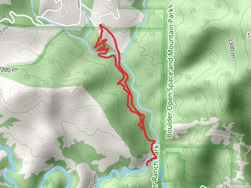 Ethel Harrold Road and Walker Ranch Park Loop
