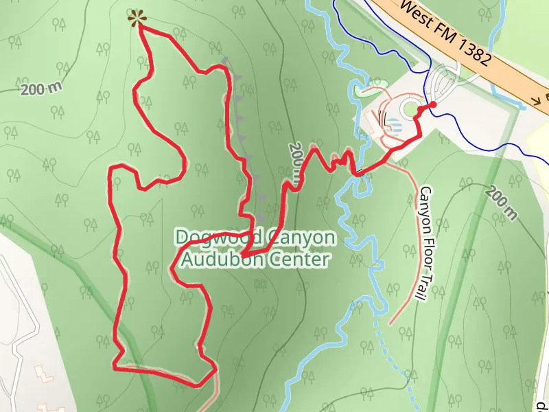 Dogwood Canyon Audubon Center Loop