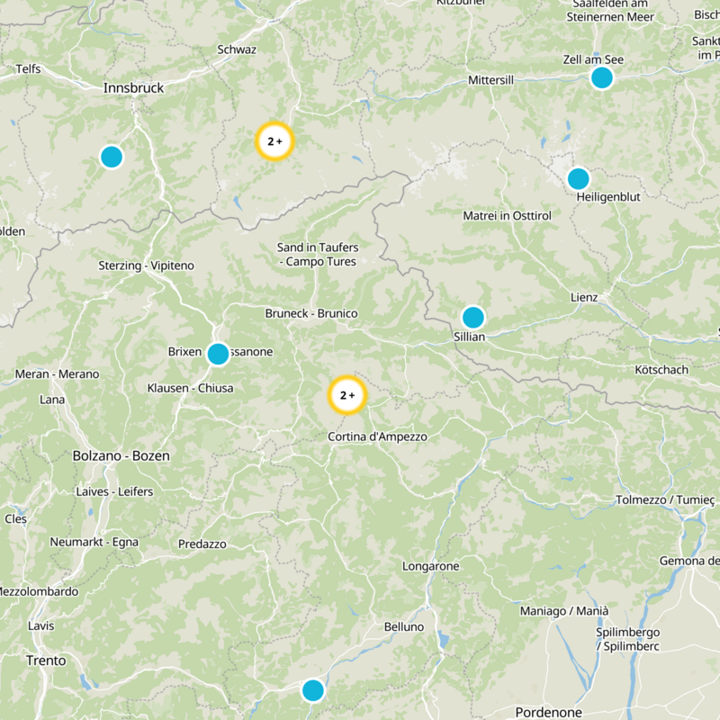 Pustertal - Val Pusteria Static Map