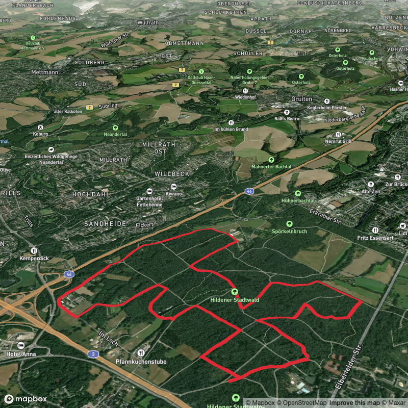 Hildener Heide Loop via Taubenberg