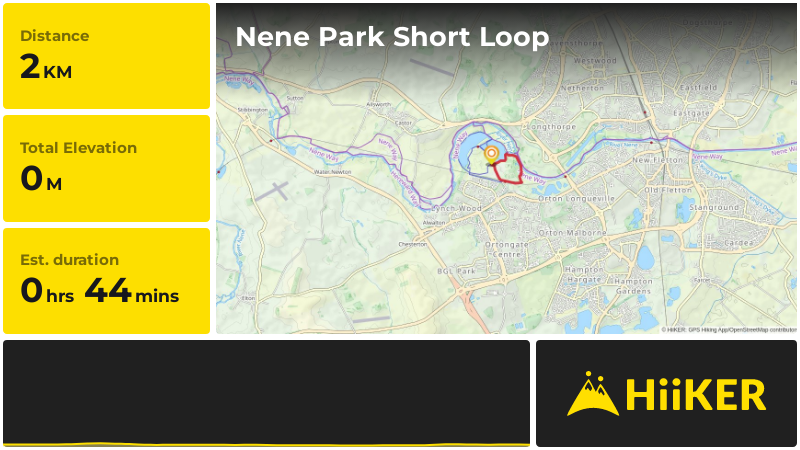 Nene Park Short Loop | City of Peterborough | England