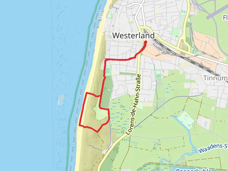 Stranddistelweg Walk