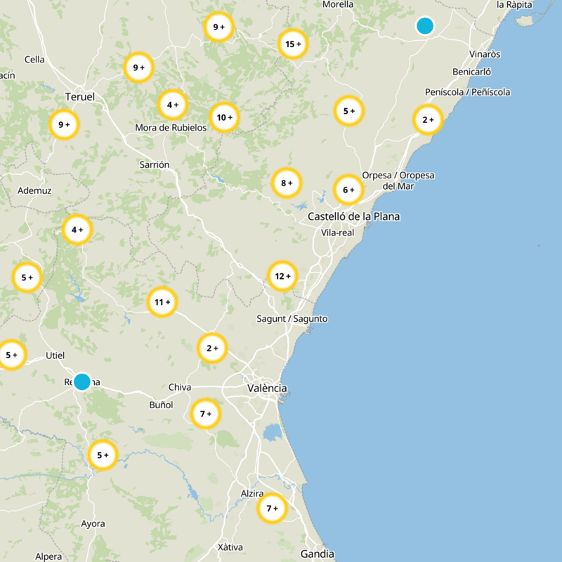 Sagunto/Sagunt Static Map