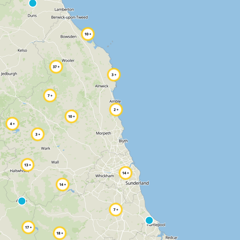 Northumberland Static Map