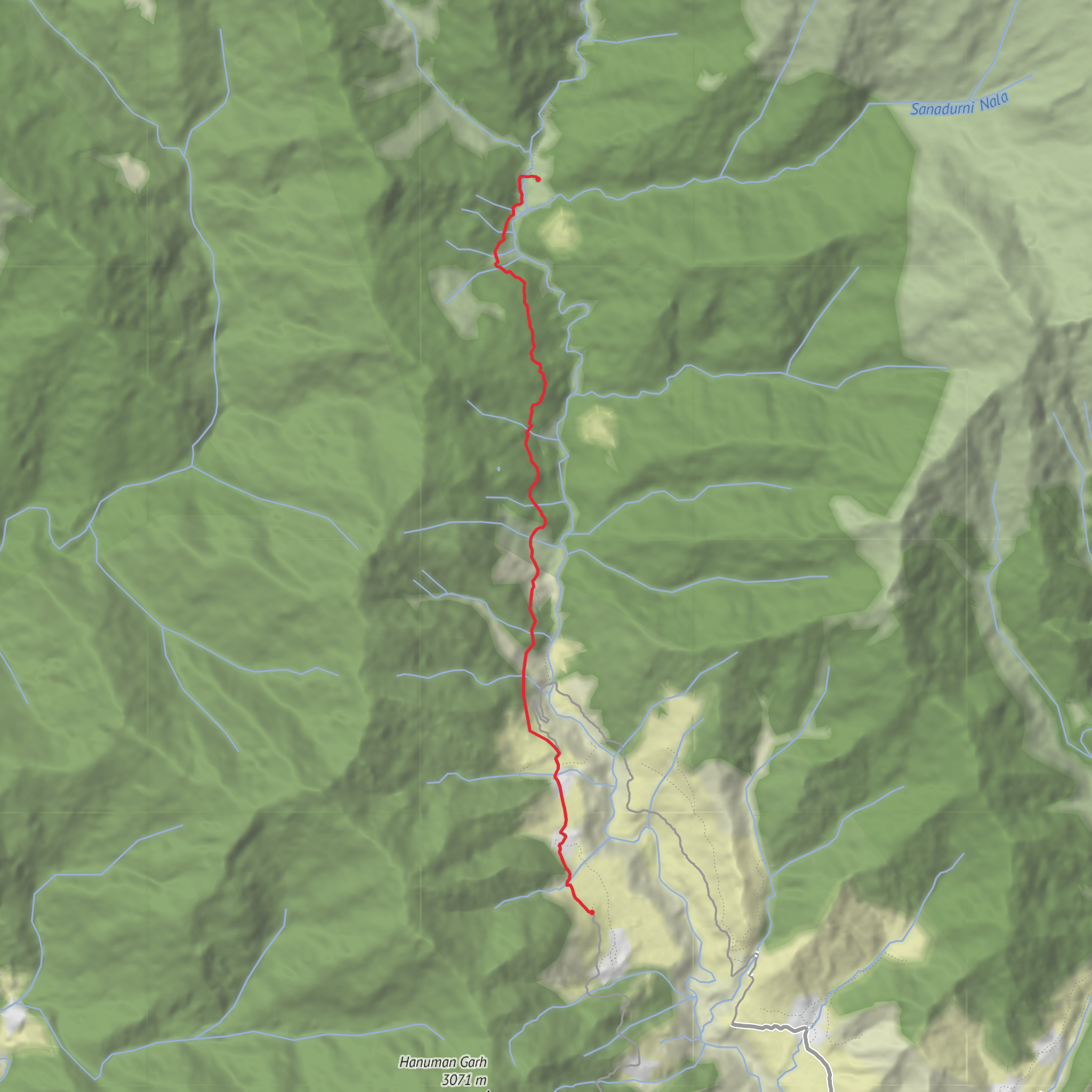 Rajgundha Plachek Trail mobile static map