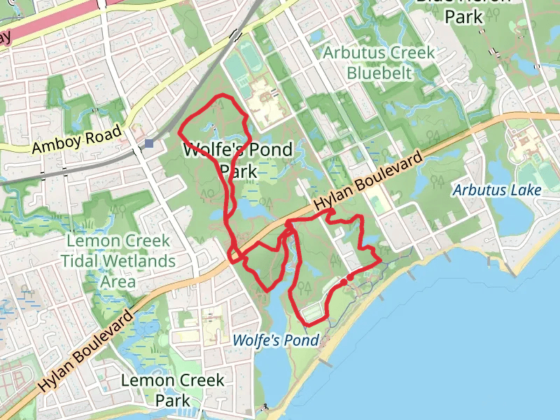 Wolfes Pond Park Loop