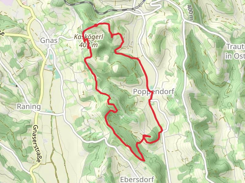 Kaskögerlweg - Poppendorf bei Gnas