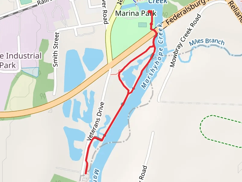 Marshyhope Creek Loop - Marina Park