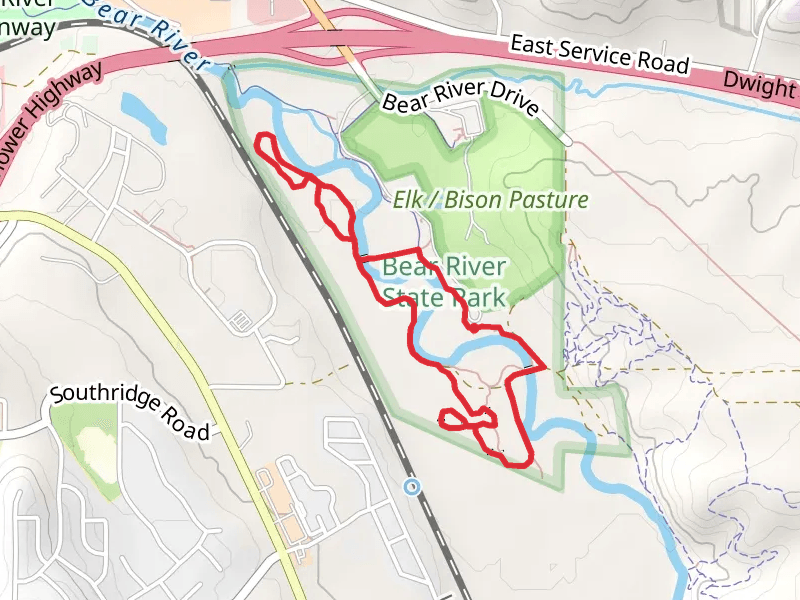 Pronghorn Path, Cottonwood and Willow Loop Trail