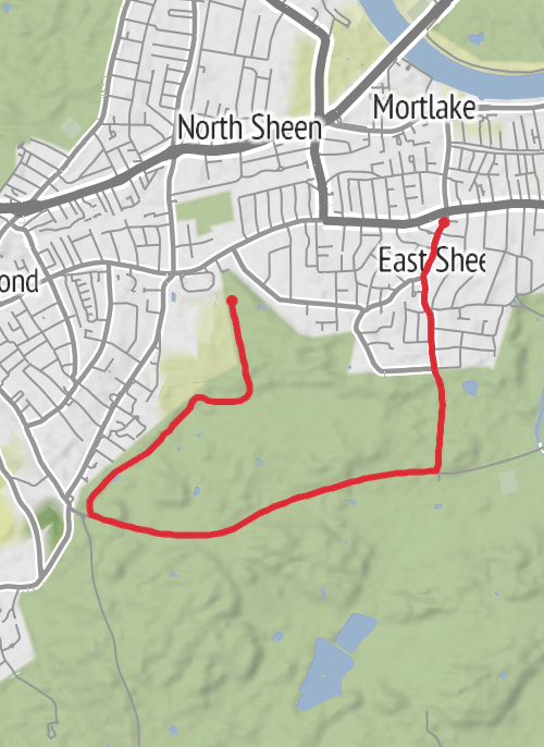 Richmond upon Thames - Base mobile static map