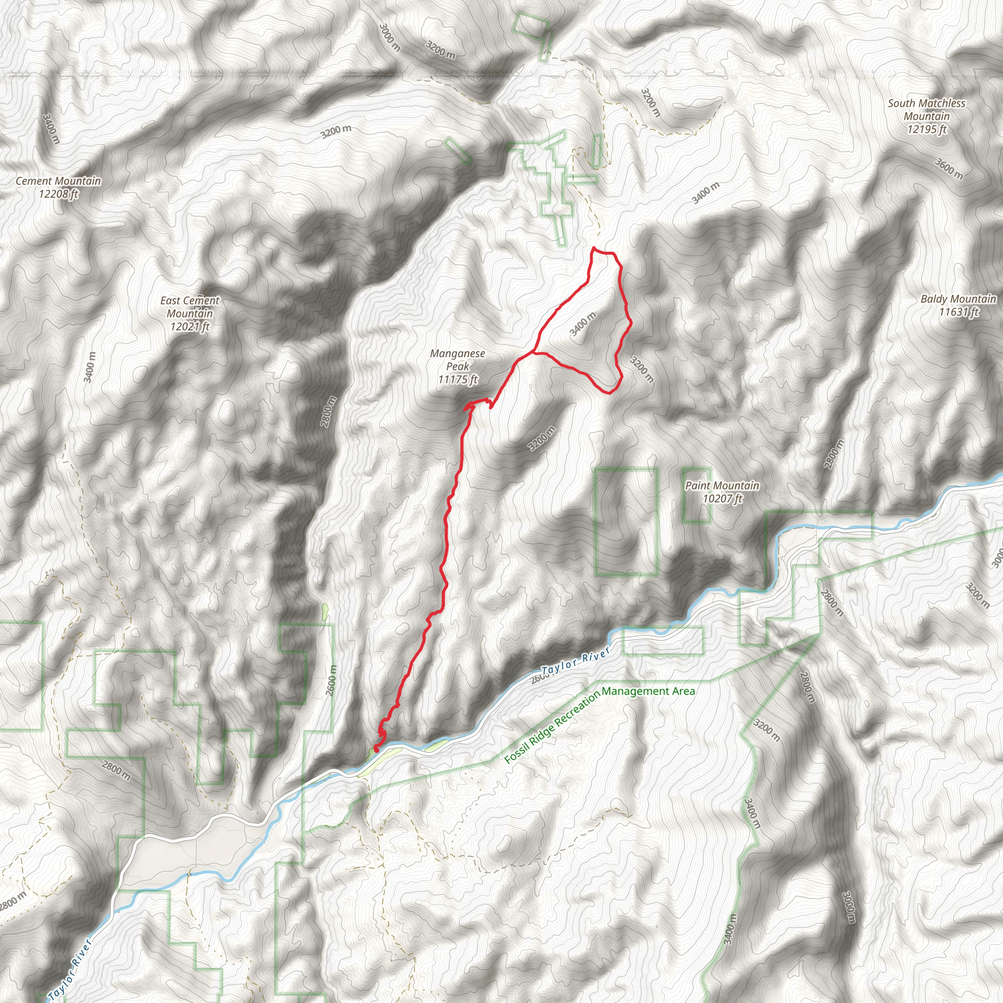 Doctor Park Bonus via Doctor Park Trail mobile static map