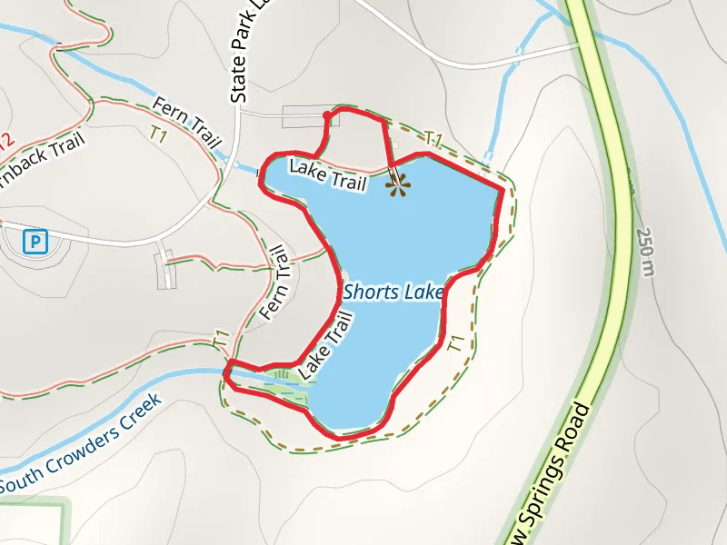 Shorts Lake Loop