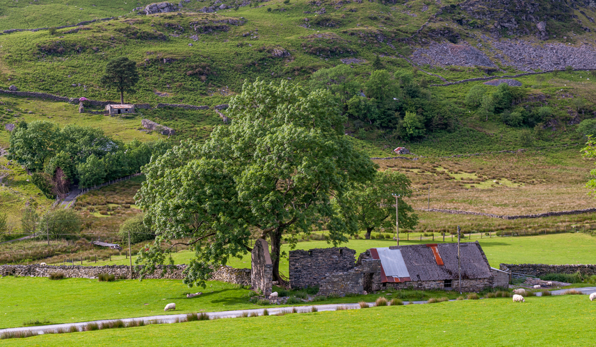 The Moelwyns from Croesor
