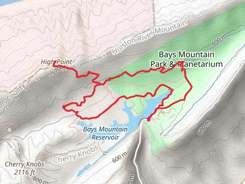 Bays Mountain Reservoir - Lakeside Trail