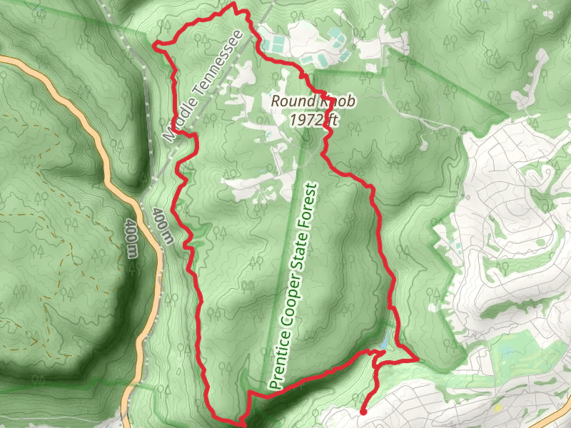 Signal Point, Orange and Bee Branch Loop Trail