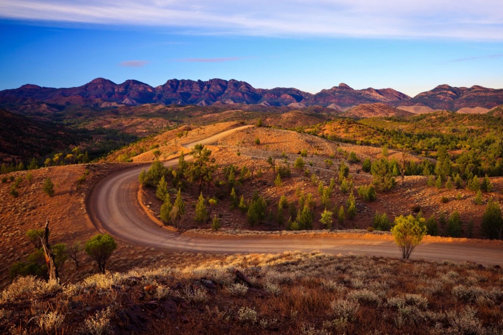 An image depicting the trail Mawson Trail and its surrounding area.