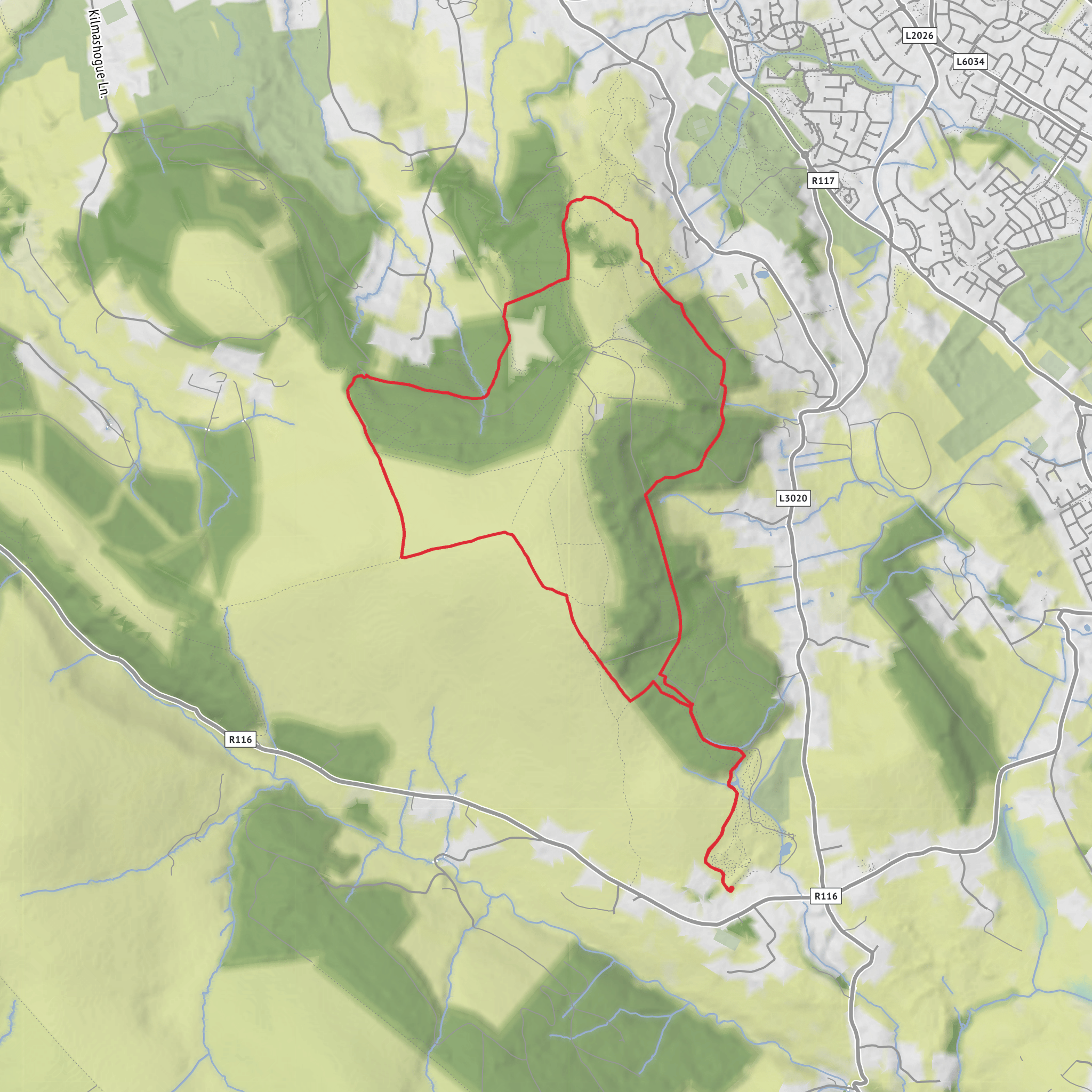 Run The Line Short Course 2026 mobile static map