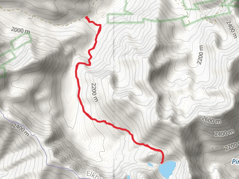 Rock Creek Lake Trail
