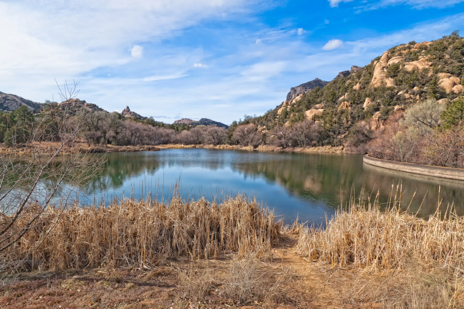 An image depicting the trail Chimbley Water Trail and its surrounding area.