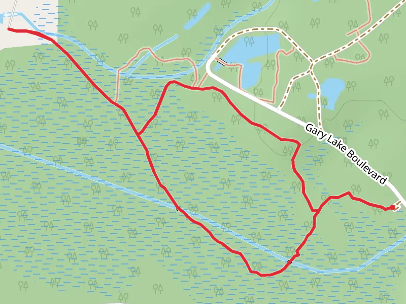 Waccamaw River via Blue and Yellow Loop Trail