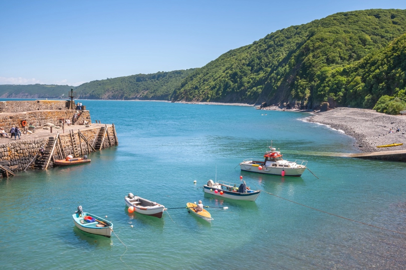 An image depicting the trail South West Coast Path - Clovelly to Tintagel and its surrounding area.