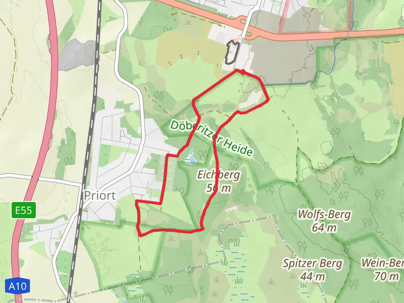 Eichberg Loop via Zubringerweg